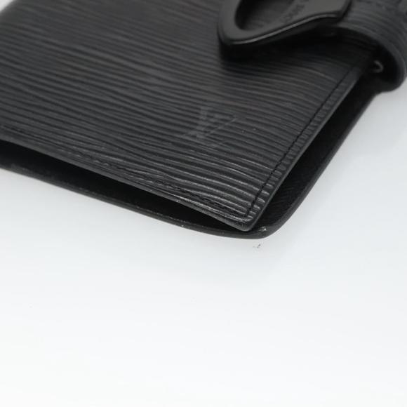 LOUIS VUITTON Epi Z Agenda PM Day Planner Cover Black R20092 LV Auth BA1199 - Picture 7 of 16